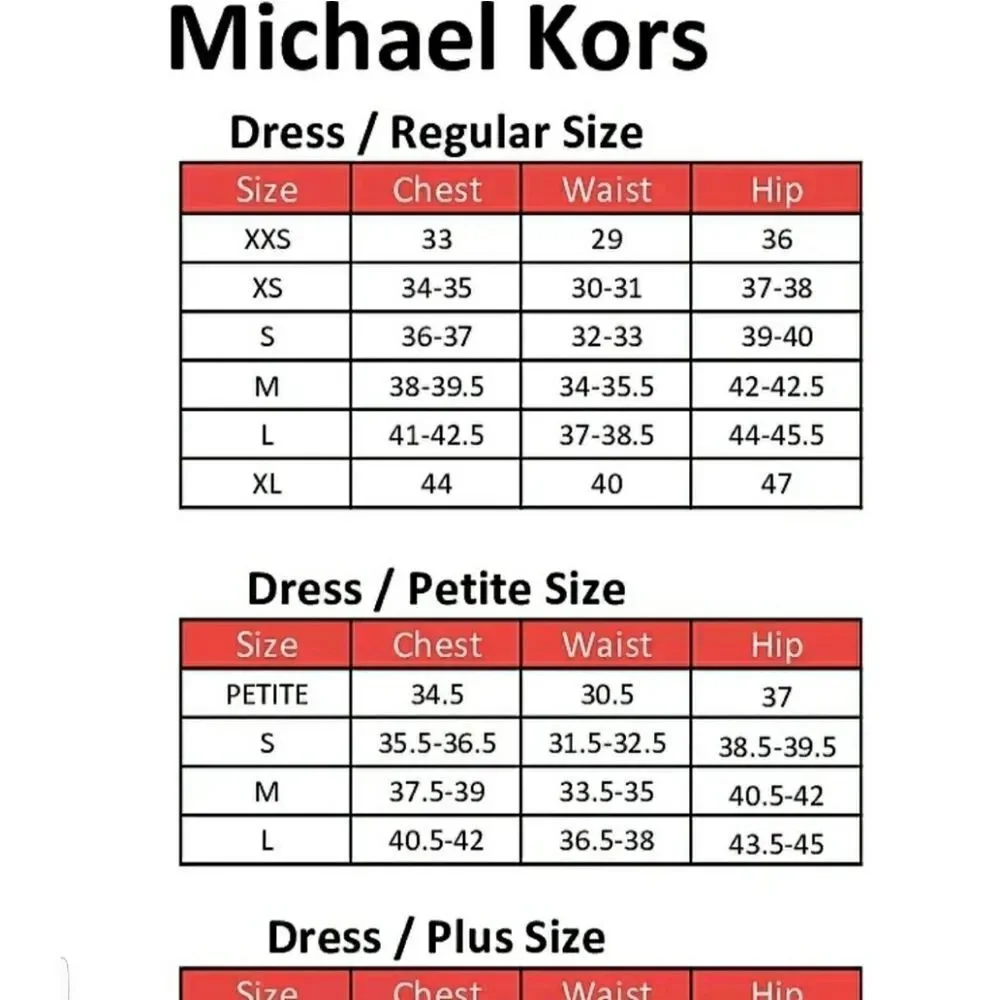 Michael Kors red dress